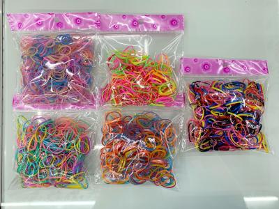 Spring color, fluorescent color, jelly color strong pull constant TPR rubber band