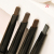 Music Flower Waterproof Non-Blooming Dry Temptation Sweat-Proof Cosmetics Manufacturer Double-Headed Eyebrow Pencil Eyeliner