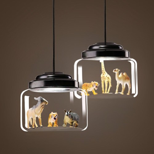 foreign trade special for foreign trade special for chandelier hall kindergarten classroom personality cartoon led animal chandelier