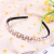 Korean version set diamond pearl hair hoop love butterfly water diamond simple sweet hair clip hair ornaments