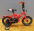 Model K leho bike for children with bike basket