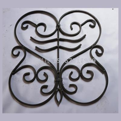 Wrought iron fittings stair fittings stair flowers