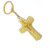 Luminous plastic cross pendant ring ornaments religious school gifts