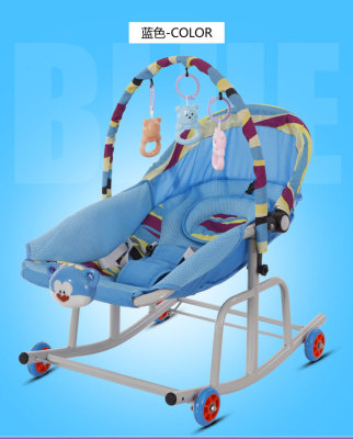Cradle baby rocking chair multi-function portable baby rocking chair coax baby magic device electric comfort swing chair