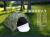 Wholesale single manual tent Outdoor mountaineering camping double camo tents as UV tents