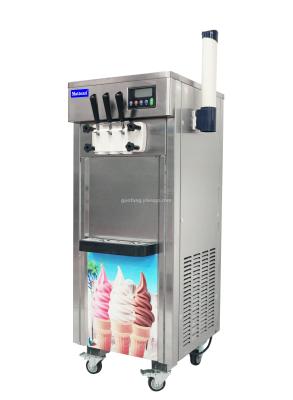 Commercial soft ice cream machine vertical ice cream machine cone machine