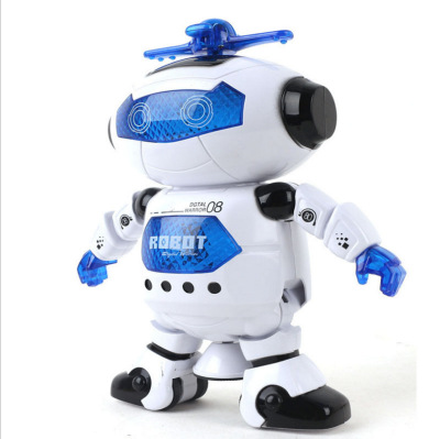 Dynamic Wind Dancing Robot 2019 New Children's Electric Intelligent Toy Music Luminous Dancing Boy Gift