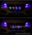 Car Network Light Magic color one drag two LED Refit Network Light Driving Brake light Streamer Light 5050