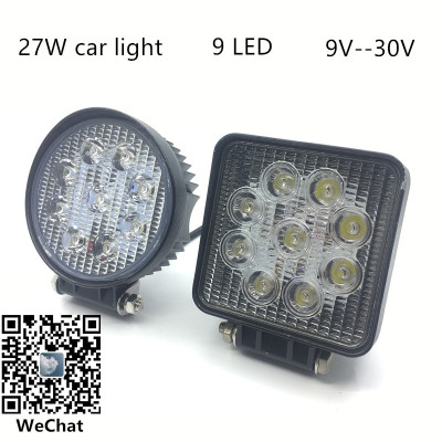 Car LED light 27W working light super bright light