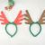 Christmas Headband Children Adult Leaf Bell Antlers Headband Party Packaging Cute Head Buckle Christmas Decoration