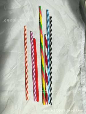 Three-color toy PP windmill pipe straw thickening can be customized the direct color multi-wholesale Spot