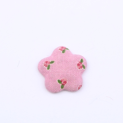 Manufacturers direct clothing accessories stars wrapped cloth buttons stars plush accessories