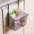 Creative iron art storage basket kitchen cabinet ng basket storage basket bathroom bathroom hanging rack storage basket