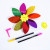 Glitter Smiley face windmill children windmill Cartoon Windmill decoration Toy Advertisement windmill wholesale