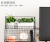 Creative double-layer ironwork kit hroom shelving office desktop cosmetics organizing shelving inner box packaging