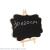 Children's teaching easy mini chalkboard wooden message stand chalkboard single-side chalk chalkboard decoration