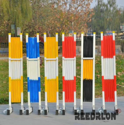 Redlon telescopic guardrail mobile guardrail temporary guardrail