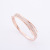 Personality Trend All-Match Bracelet Titanium Steel Bracelet 18K Rose Gold Colorfast Women's Jewelry Diamond Gift