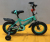 Cool children bike leho bike iron wheel with car basket