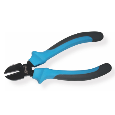 Black nickel alloy diagonal nose pliers (fish handle)