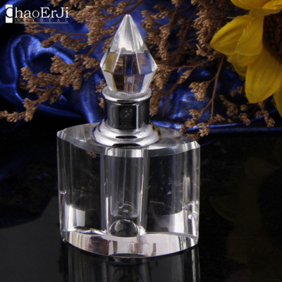 The factory directly sells The new 10 ml K9 crystal handicraft perfume bottle to place The fine oil bottle to order The quantity greatly to be superior