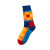 Men's and women's socks new style geometric flowers wave table tennis socks