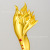Torch five-pointed star trophy manufacturers custom metal trophy crystal trophy award competition activities prizes