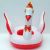 Manufacturers direct inflatable crown goose boat with wings sitting ring baby swim ring baby animal seat boat
