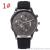 New fashion selling fake three-eye decorative calendar men's casual quartz watch