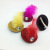 Korean children's hair Accessories lovely stage performance Feather Diamond fine color small hat straw hat hairpin trumpet wholesale
