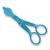 Mounted scissors fondant flower baking fondant tool flower cutting cream transfer tool holder scissor flower holder