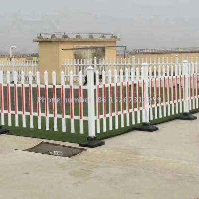 PVC fence manufacturers direct marketing horse farm fence, electric plastic fence lawn fence support customization