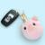The season's new fur - like unicorn fur ball bag pendant pink can plush car pendant promotional gifts