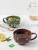 Potluck breakfast mug ceramic cereal mug Japanese bowl milk mug oatmeal mug large mug soup mug