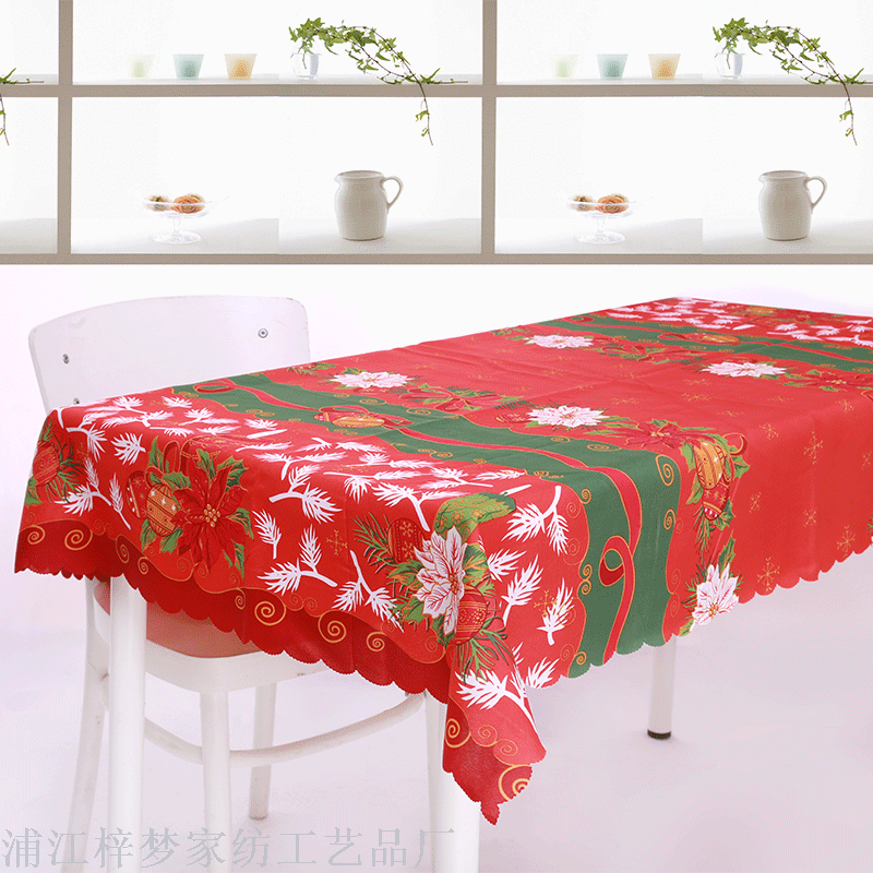 11. Christmas tablecloth, table MATS and tablecloths are available in stock