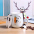 Panda cup creative personality trend mug coffee cup ceramic cup with cover spoon cartoon (60 containers)