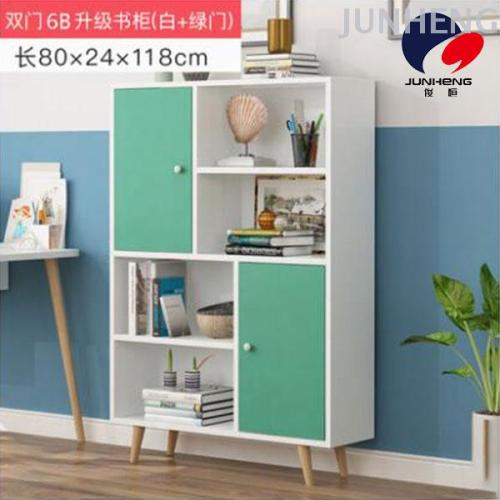 451 bookshelf floor storage rack simple modern space-saving home living room storage rack student small bookshelf