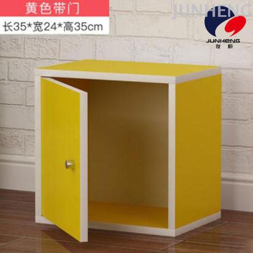 a458 floor grid shelf bookshelf simple movable space saving home student small bookshelf