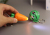 Yongyi Emulational Fruit LED Light Keychain Luminous Sound Creative Cherry Cactus Carrot Gift