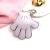 Palm hairball key ring ornament hanging Mickey Mouse PU glove plush key ring accessory