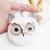 Creative new diamond set owl fur ball key chain personality sequins small ears exquisite bag pendant small gift