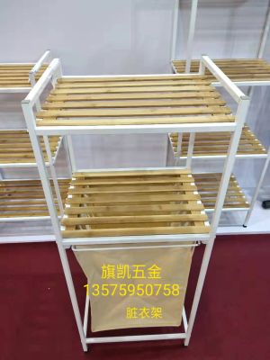 Multi-function shelf storage shelf environmental protection shelf dirty clothes rack folding can be removed