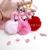 Hot flamingo ball ball creative plush bag accessories car accessories promotion gift manufacturers wholesale