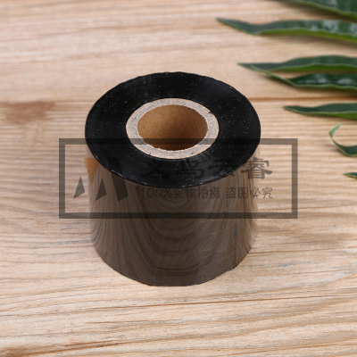 Supply of thermal transfer color Barcode Carbon ribbon Full resin ribbon broisand wear resistant resin based carbon belt