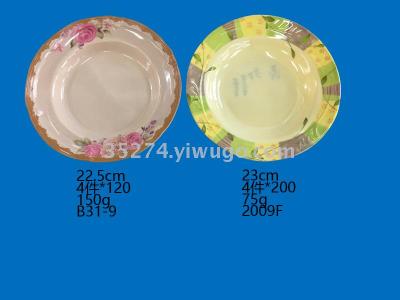 Melamine tableware Melamine plate meilaino plate running street set up hot style, price concessions