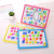 Factory Direct Sales Classic with Letter Sticker Magnetic Drawing Board Children's Early Education Educational Toys Pp Painting Board Wholesale