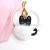 European and American new cat hair ball bag pendant cute imitation rabbit plush car handbag pendant promotional gifts