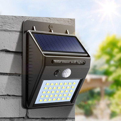 Led Solar Rechargeable Wall Lamp Waterproof Infrared Sensor Lamp Courtyard Wall Lamp 114 Lamp 20 Lamp 32 Lamp 40 Lamp