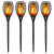 96 Solar Charging Torch Lamp Flame Lamp Courtyard Villa Decorative Lamp Simulation Flame Lamp Torch