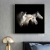 Modern simple living room decorative painting landscape bedroom bedside painting dining room hotel Nordic style mural horse head oil painting